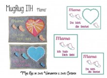ITH Mug Rug - Mama